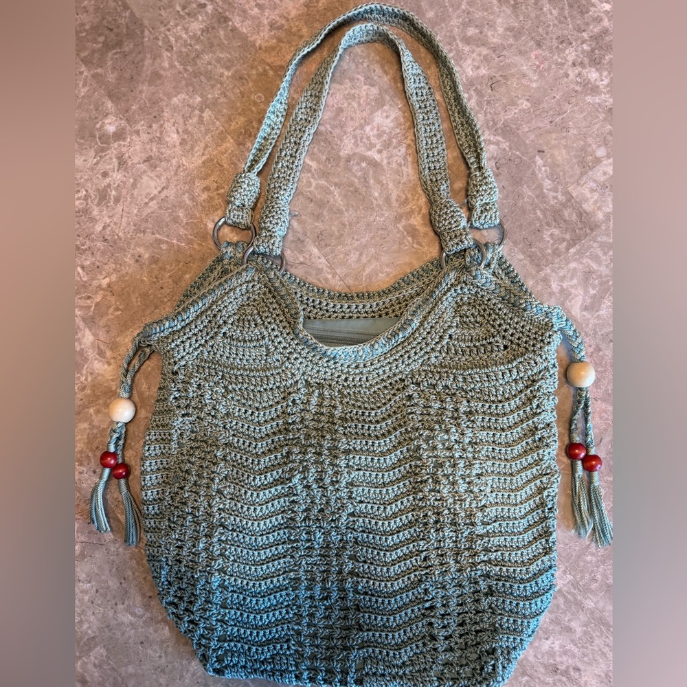 The Sak Crochet Shoulder Bag